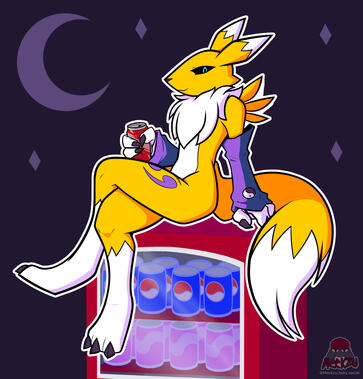 Renamon - Full Body - Shaded