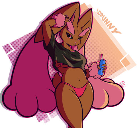 Lopunny - Half Body - Shaded