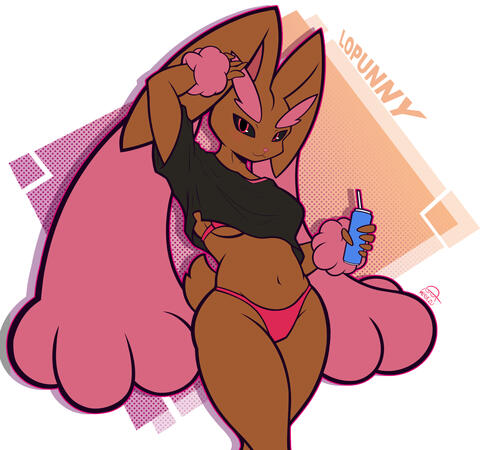 Zoroark - Half Body - Flat